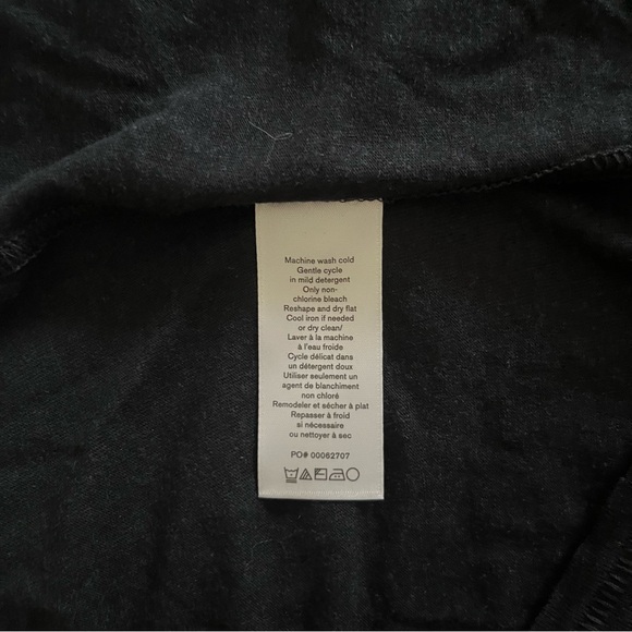 Rag & Bone Michal Linen Tee in Black - Picture 12 of 12